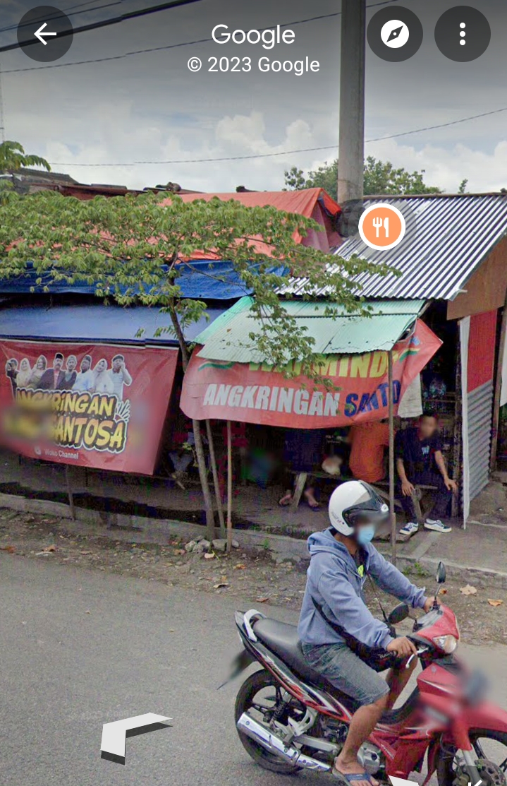 ANGKRINGAN SANTOSO, samping pabrik kayu