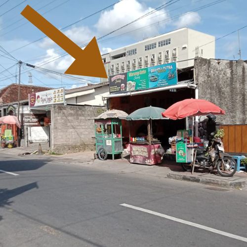 ANGKRINGAN SENENG, depan bakpia 25
