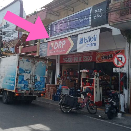 TOKO PAK EKO, pertigaan pajeksan