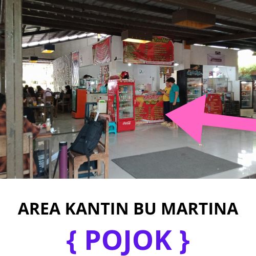 BU MARTINA, kantin caritas,kampus atma jaya