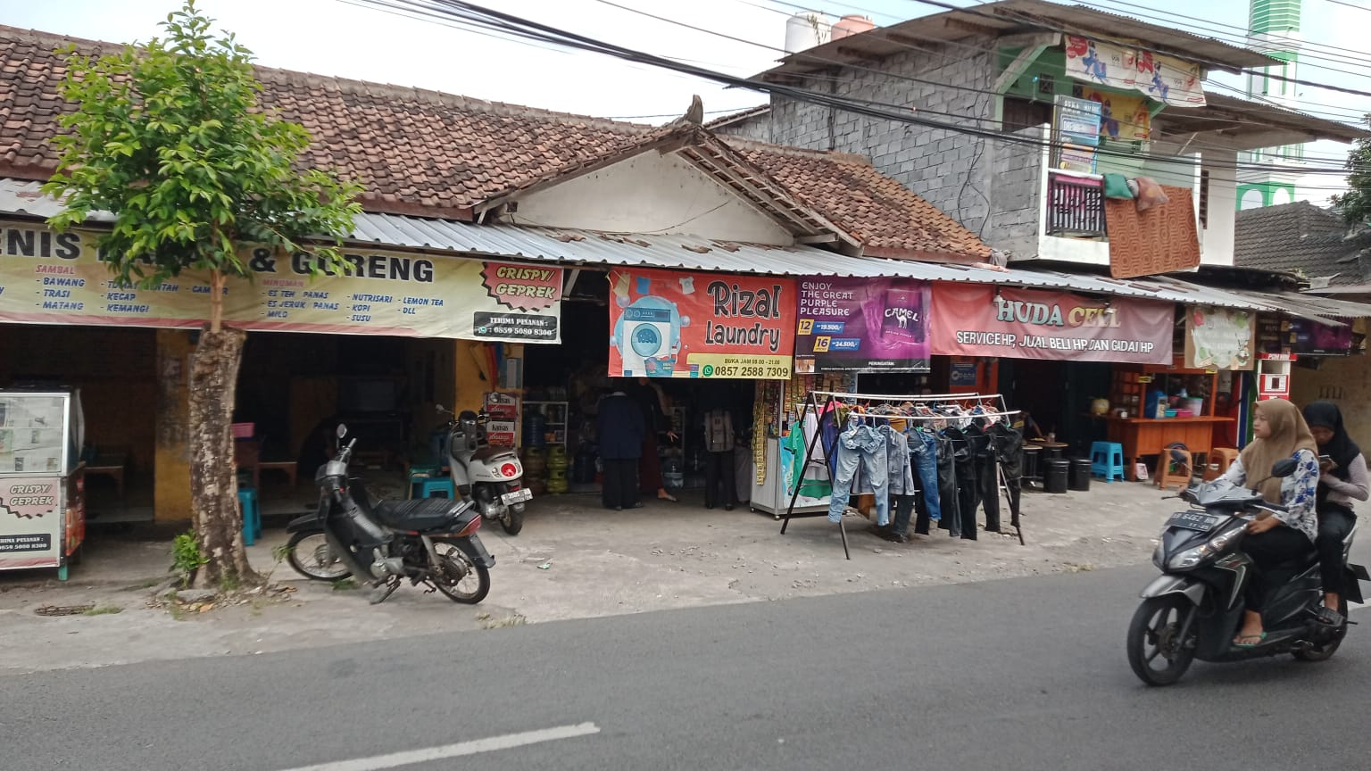 RIZAL LOUNDRI, sebelum jembatan jati