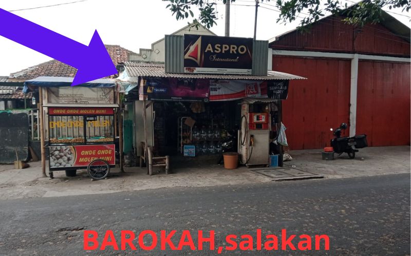 BAROKAH,salakan ,toko madura,samping pohon besar