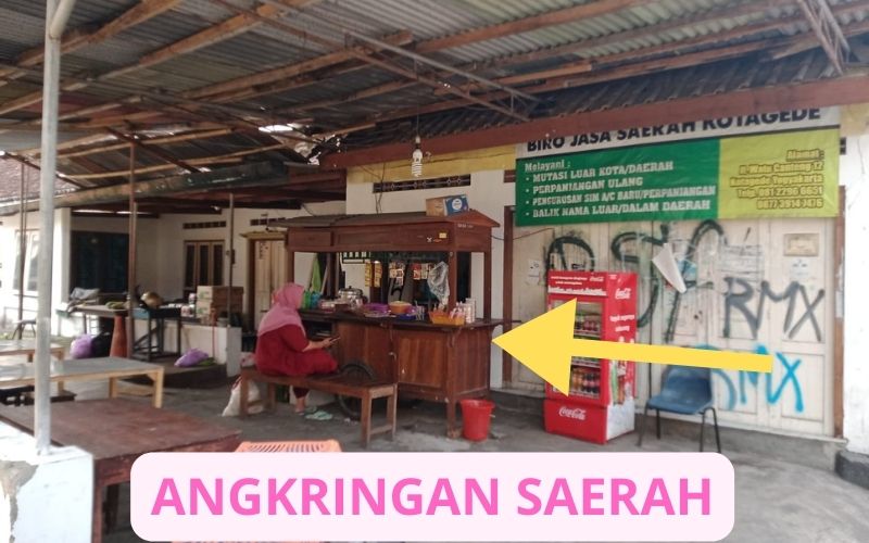 ANGKRINGAN SAERAH,kotagede